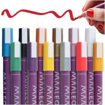 12 db-os akril filctoll készlet kép