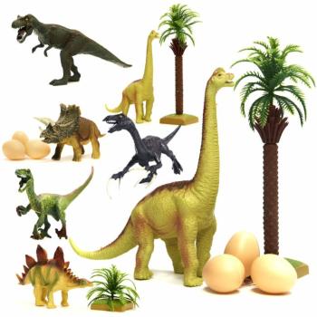 14 részes dinoszauruszos figura készlet  kép