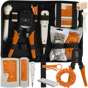 145 darabos kábeljavító szerszámkészlet kép