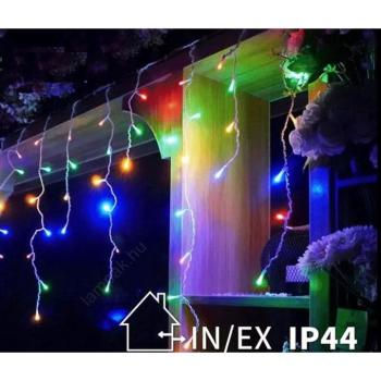 172 LED-es RGB távirányítós kerti fényfüzér hullámzással, fényeffektusokkal kép