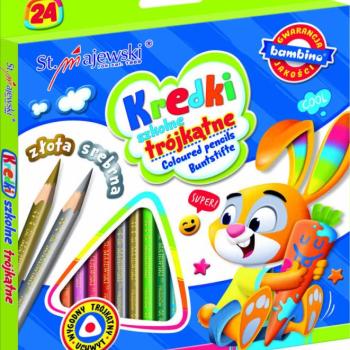 24 db-os színes ceruza készlet kép