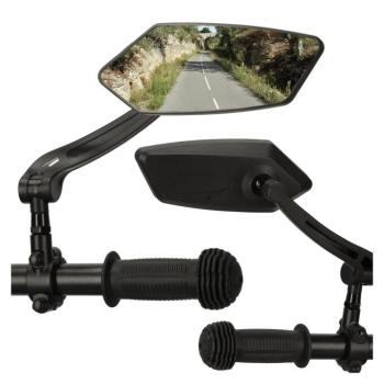 360-ban állítható kerékpáros visszapillantó tükör 2db kép