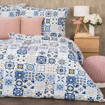 4Home Azul krepp ágyneműhuzat, 140 x 200 cm, 70 x 90 cm, 140 x 200 cm, 70 x 90 cm kép