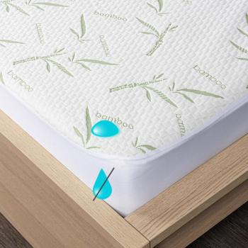 4Home Bamboo körgumis vízhatlan matracvédő, 200 x 200 cm + 30 cm, 200 x 200 cm kép