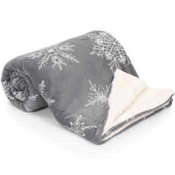 4Home Báránybőr takaró Silent Snowfall, 150 x 200cm kép