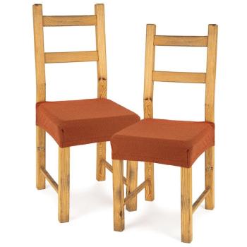 4Home Comfort multielasztikus székhuzat,terracotta, 40 - 50 cm, 2 db-os szett kép