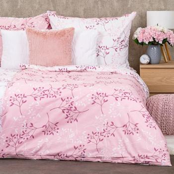 4Home Harmony pamut ágyneműhuzat rózsaszín, rózsaszín, 140 x 200 cm, 70 x 90 cm kép