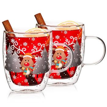 4Home Hot&Cool Mug Reindeer thermo pohár 270ml,2 db kép