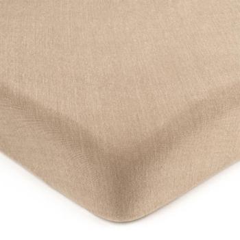 4Home  jersey lepedő világosbarna, világosbarna, 180 x 200 cm kép