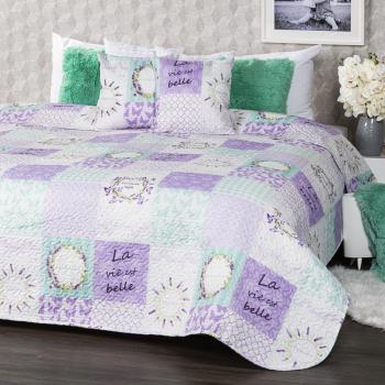 4Home Lavender ágytakaró, 220 x 240 cm, 2 db 40 x 40 cm kép
