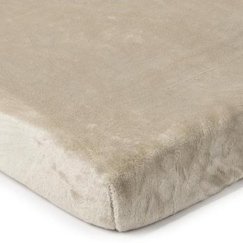 4Home mikroflanel lepedő, barna, barna, 90 x 200 cm kép