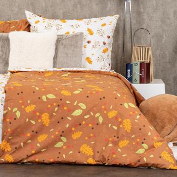 4Home Ősz pamut ágyneműhuzat, 140 x 200 cm, 70 x 90 cm, 140 x 200 cm, 70 x 90 cm kép