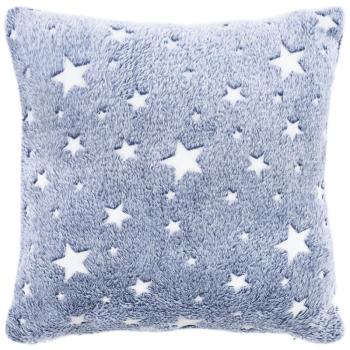 4Home Stars világító kék párnahuzat, 40 x 40 cm kép