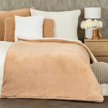 4Home Teddy gyapjú hatású ágyneműhuzat, bézs, 140 x 200 cm, 70 x 90 cm, bézs kép