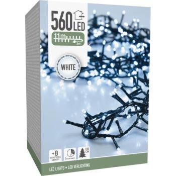 560 LED-es fényfüzér kültéri/beltéri  - Hidegfehér  kép