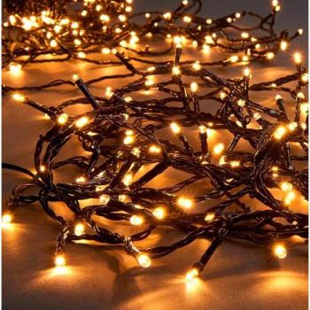 700 LED-es fényfüzér kültéri/beltéri - Extra meleg fehér  kép