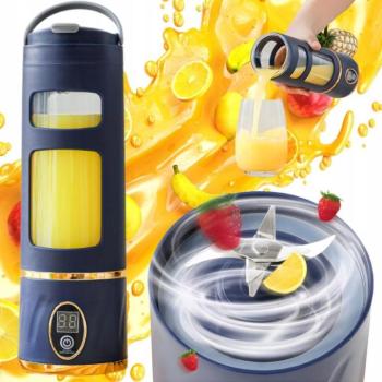 Akkumulátoros smoothie készítő turmixgép, 450 ml kép