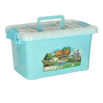 Állatfigurák állatkert szett 59 db kép