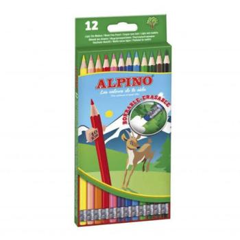 Alpino ceruzakészlet radírral - 12db kép