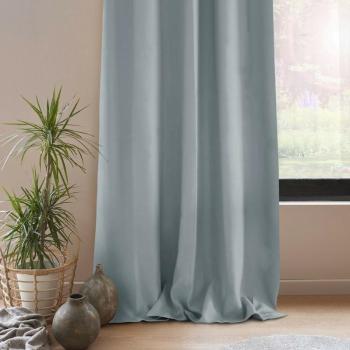 AmeliaHome függöny Blackout EYELETS, ezüst, 140 x 245 cm kép