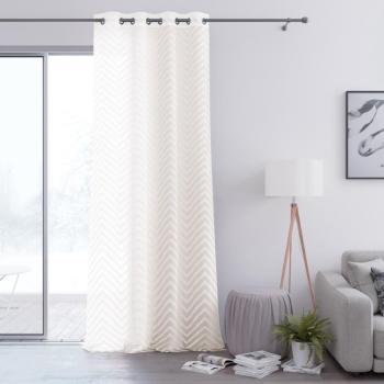 AmeliaHome Molisa Eyelets függöny, krémszínű, 140 x 250 cm kép