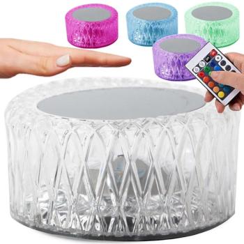 Asztali kristály lámpa kép