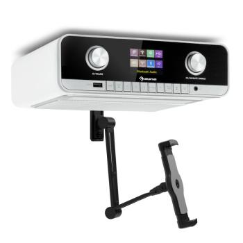 Auna auna Connect Soundchef MKII, beépített konyharádió táblagéptartóval, DAB+, FM, 2 x 3 kép