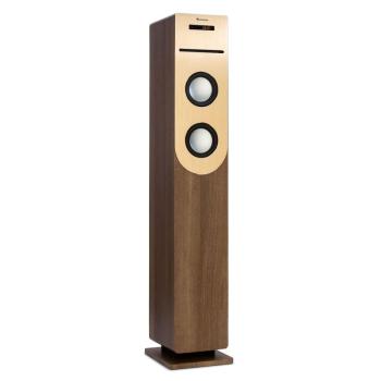 Auna Berklee, oszlopos hangszóró, 2 x 10 W RMS, FM rádió, CD-lejátszó, Bluetooth, USB és SD/MMC csatlakozó kép