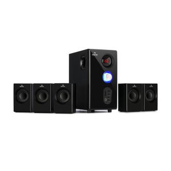 Auna Concept 520, 5.1 hangfal rendszer, 75 W, OneSide subwoofer, BT, USB, SD kép