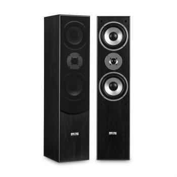 Auna L766 3-utas bassreflex HiFi hangfal pár, fekete kép