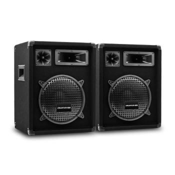 Auna Pro PW-1022 MKII, passzív PA hangfalpár, 10" subwoofer, 200 W RMS/400 W max. kép