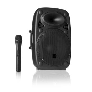 Auna Pro Streetstar 10, mobil PA rendszer, 10" (25.5 cm) woofer, UHF mikrofon, max. 400 W kép