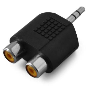 Auna Sztereó RCA csatlakoz pre 3,5 mm Jack adapter kép