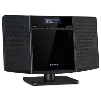 Auna V-14.2 DAB, függőleges sztereó rendszer, CD, FM és DAB+ tuner, BT kép