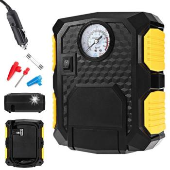 Autó kompresszor 12v 120w 10bar LED kép