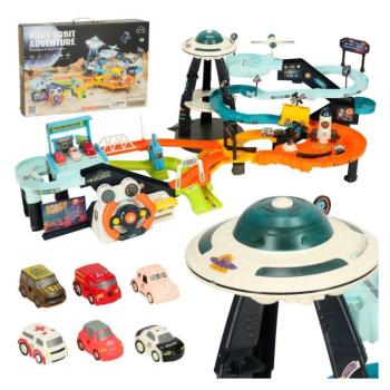 Autópálya parkolóhely állomás 6 autó kép