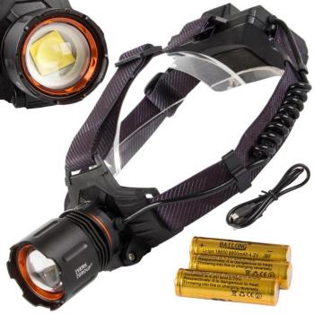 Bailong LED XHP160 fejlámpa kép