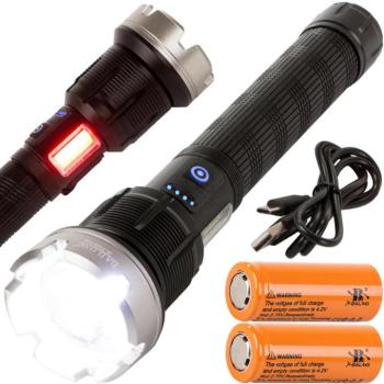 Bailong LED XHP90 zseblámpa  kép