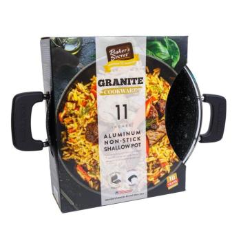 Baker's Secret - alumínium edény fedővel - 28 cm kép