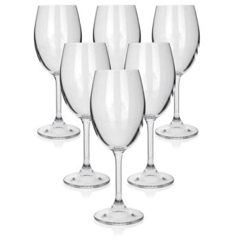 Banquet LEONA 6 részes fehérboros pohár készlet, 340 ml kép