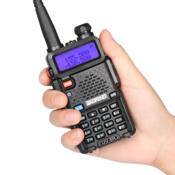 Baofeng UV-5R walkie-talkie fekete kép