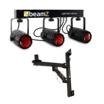 Beamz 3-Some,világítószett, 4 részes, LED kép