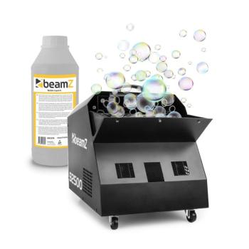 Beamz B2500 Bubble Machine, buborék készítő készlet, mellékelve 1 liter folyadék kép