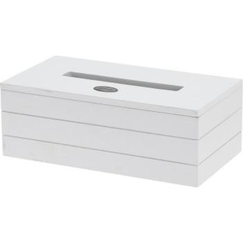 Beatty zsebkendőtartó doboz, fehér, 25 x 13,5 x 9 cm kép