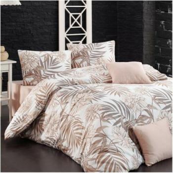 BedTex Amazing pamut ágynemű, barna, 220 x 200 cm, 2 db 70 x 90 cm, 220 x 200 cm, 2 db 70 x 90 cm kép