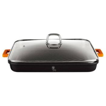 Berlinger Haus Granit Diamond Line Grillserpenyő fedővel, 34 cm kép