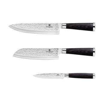 Berlinger Haus Primal Gloss Collection Santoku3 db-os rozsdamentes acél késkészlet  kép