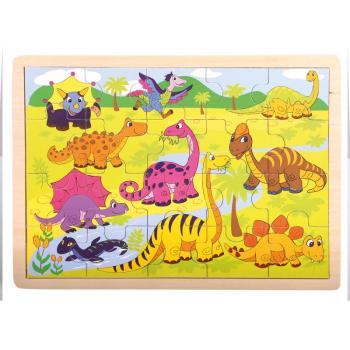 Bino Dinoszauruszos Puzzle,  kép