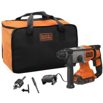 Black and Decker BCD900D1S-QW Fúrókalapács textil táskában POWERCONNECT™ kép