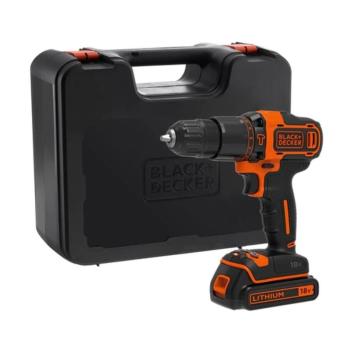 Black and Decker BDCHD18K-QW Akkus ütvefúró/csavarozó tároló dobozzal kép